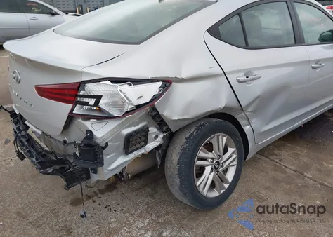 2019 Hyundai Elantra Sel from USA, damaged, VIN 5NPD84LF4KH482785